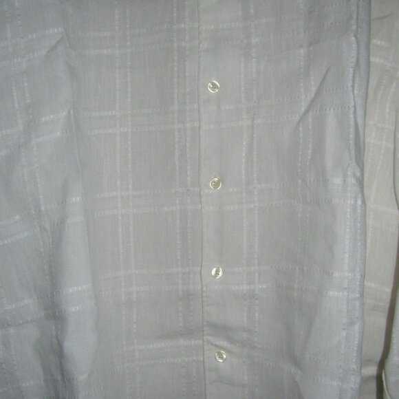 LINEN TOMMY BAHAMA WHITE BUTTON UP SHIRT - Picture 3 of 5